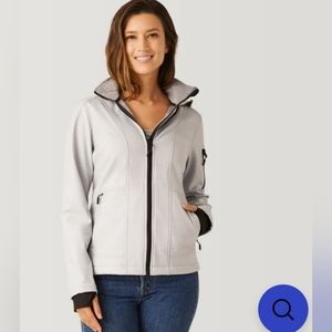 Waterproof, windproof shell jacket (Free Country)